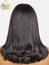 Chinalacewig Wear Go Pre Cut HD Lace 5*5 Closure Layer Wig Quick & Easy Glueless Wig With Breathable Cap Air Wig CS05