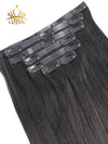 Chinalacewig Natural Color Brazilian Hair PU Clip In Extension CF524