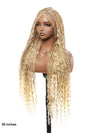 Chinalacewig Tangleless Human Hair Boho Curls HD Lace Knotless Box Braided Wig Full Hand-tied - Human Baby Hair