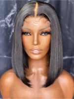 Chinalacewig 8x6 Royal 007 Lace Wig Short Bob Wear &Go Breathable Cap Wig CL017