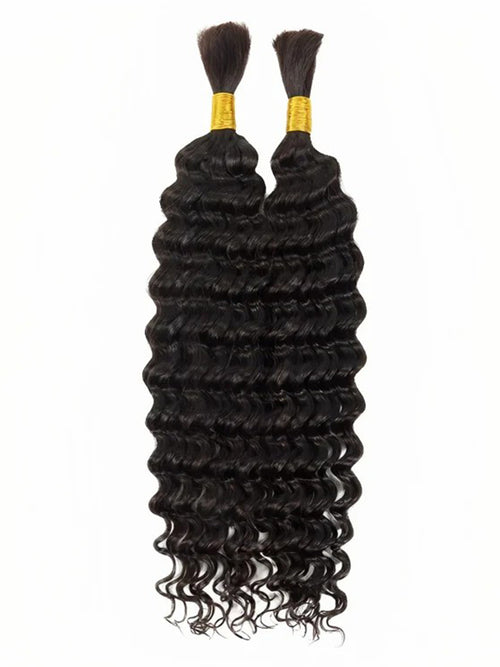 Chinalacewig Water Wave Bulk Hair Extensions for Boho Knotless Braiding