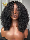 Buy 1 Get 1 Free Wig Chinalacewig 360 Brown Lace Wig Natural Black Color Curly Wig FW02