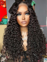 Chinalacewig 50% Off Limited 1 Piece For 13x6 HD Lace Front Natural Color Curly Wig 100% Virgin Human Hair Wig