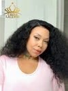 Chinalacewig Undetectable Lace Human Hair Loose Curly 360 Lace Frontal Wig