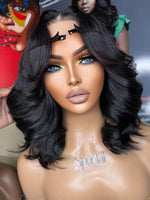 Chinalacewig 5x5 HD Lace Wig Body Wave Human Virgin Hair CS09