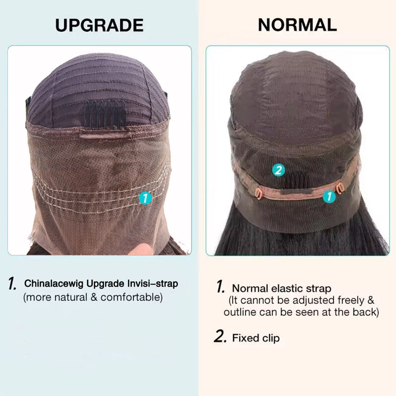 comparison of normal straps and update invisible straps