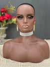 Realistic Female Mannequin Head for Wig Hat and Jewelry Display