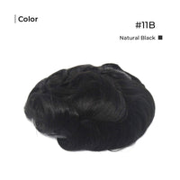 Mens Toupee Monofilament Lace Top With Natural Hair Line Toupee For Men M104