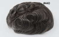 Mens Toupee Monofilament Lace Top With Natural Hair Line Toupee For Men M104