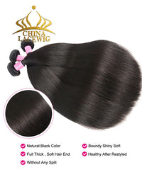 Chinalacewig Brazilian Hair Bundles With 134 HD Frontal 100% Human Hair Body Wave Weave Hair Extension CF411