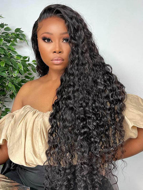 Buy Wholesale China 150% Hd U Part Wig Natural Color Human Hair Wig For  Black Women Glueless Cuticle Aligned Hd Lace Frontal Wigs & U Part Wig at  USD 28.8