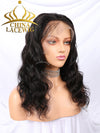 Chinalacewig Glueless Full HD Lace Natural Wave Wig With Preplucked Hairline CF460