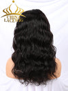 Chinalacewig Glueless Full HD Lace Natural Wave Wig With Preplucked Hairline CF460