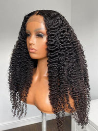 Undetectable HD Lace 13x6 Lace Front Wigs 180% Density Deep Curly CF022